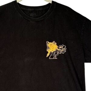 VANS Off The Wall Black Tshirt Head Screw Limited‎ Edition Mens Large